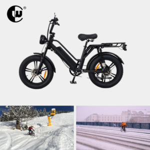 Fat Tyre Electric Bike For Food Delivery