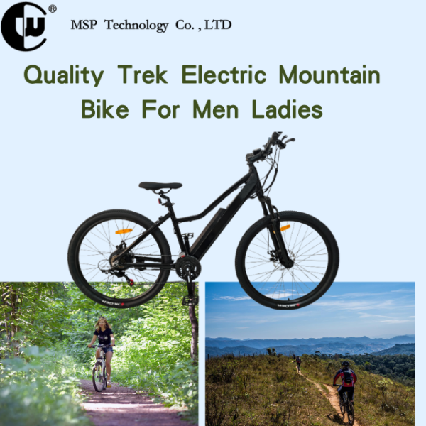 Quality Trek Electric Mountain Bike For Men Ladies