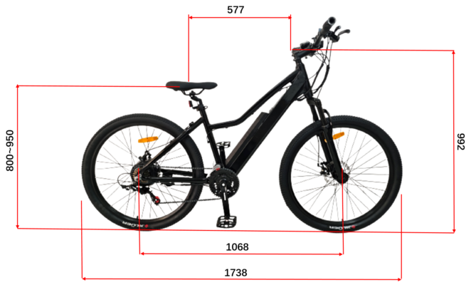 Quality Electric Mountain Bikes 350W For Sale 20