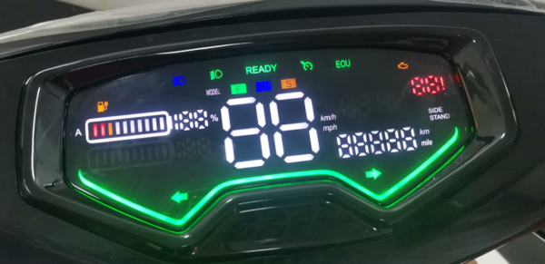 Electric Scooter Model H Speed 70km LCD meter