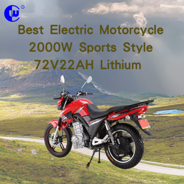 Best Electric Motorcycle 2000W Sports Style